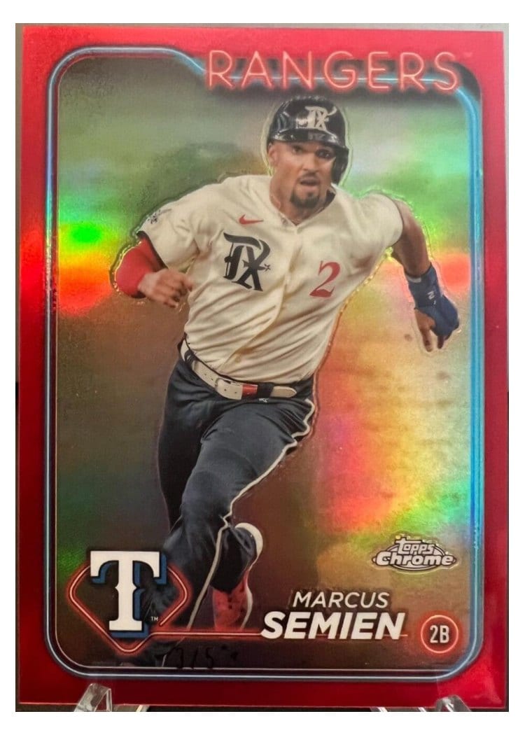 2024 Topps Chrome Marcus Semien #102 card