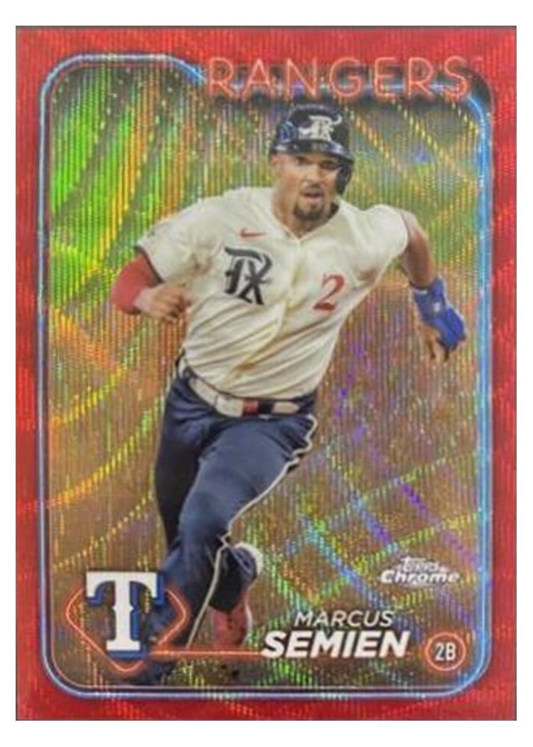 2024 Topps Chrome Marcus Semien #102 card