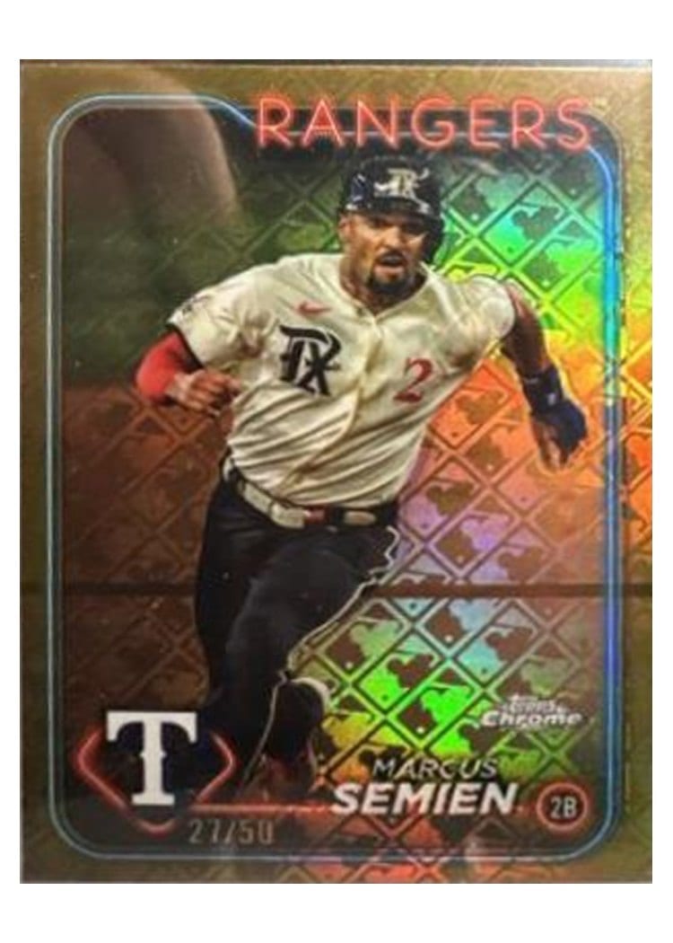 2024 Topps Chrome Marcus Semien #102 card