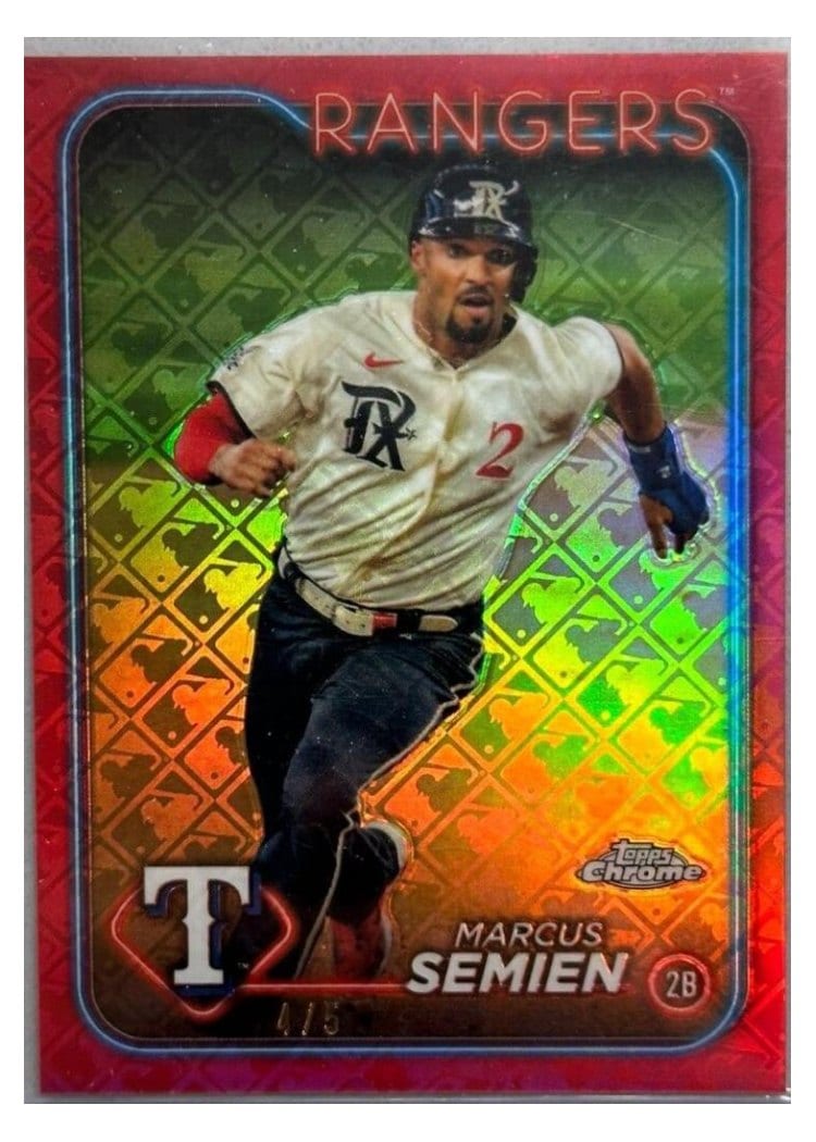 2024 Topps Chrome Marcus Semien #102 card