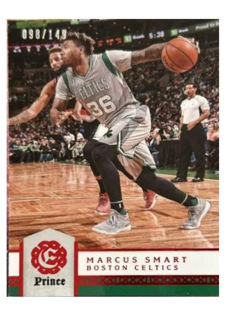 2016 Panini Excalibur Marcus Smart Prince #11 card