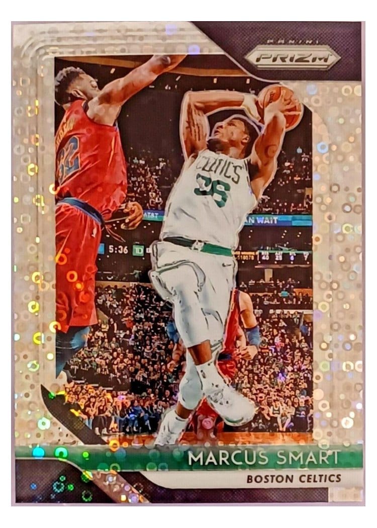 2018-19 Panini Prizm Base Set Marcus Smart Fast Break Prizm #178 card
