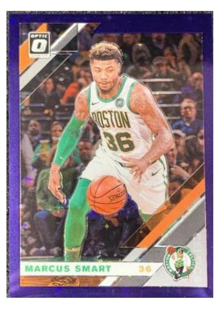 2019-20 Donruss Optic Base Set Marcus Smart #62 card