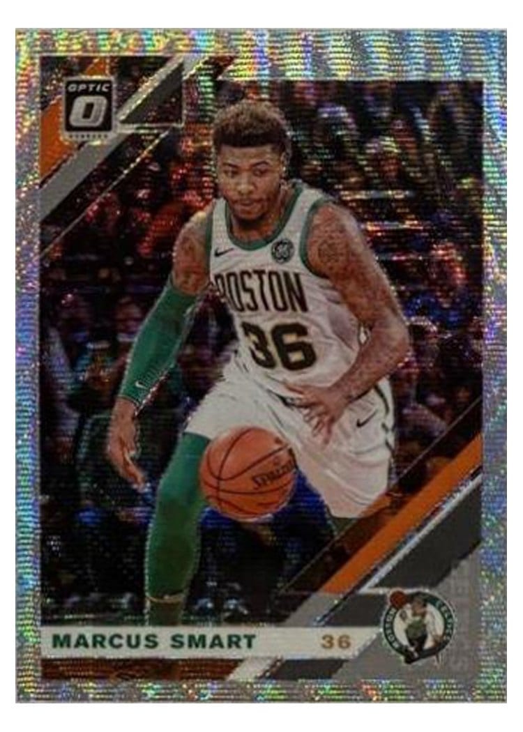 2019-20 Donruss Optic Base Set Marcus Smart #62 card