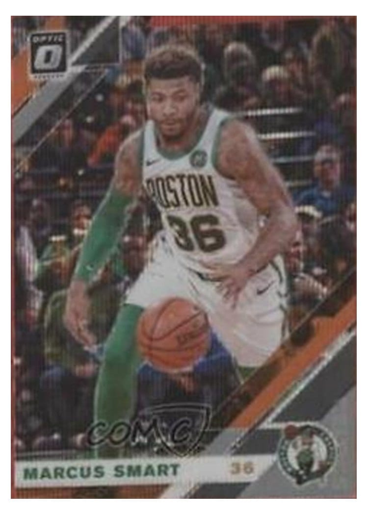 2019-20 Donruss Optic Base Set Marcus Smart #62 card