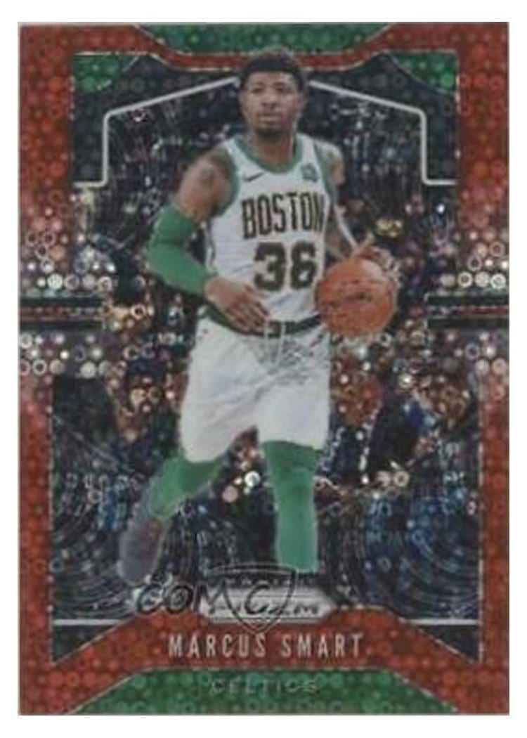 2019-20 Panini Prizm Base Set Marcus Smart #41 card