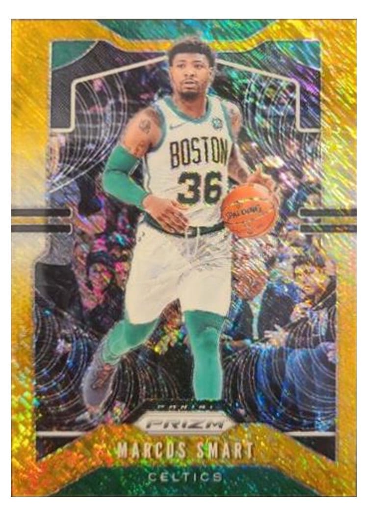 2019-20 Panini Prizm Base Set Marcus Smart #41 card
