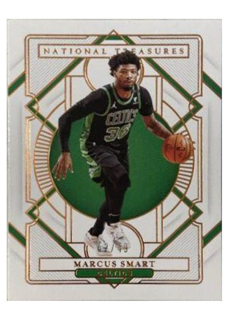 2020-21 Panini National Treasures Base Set Marcus Smart #64 card