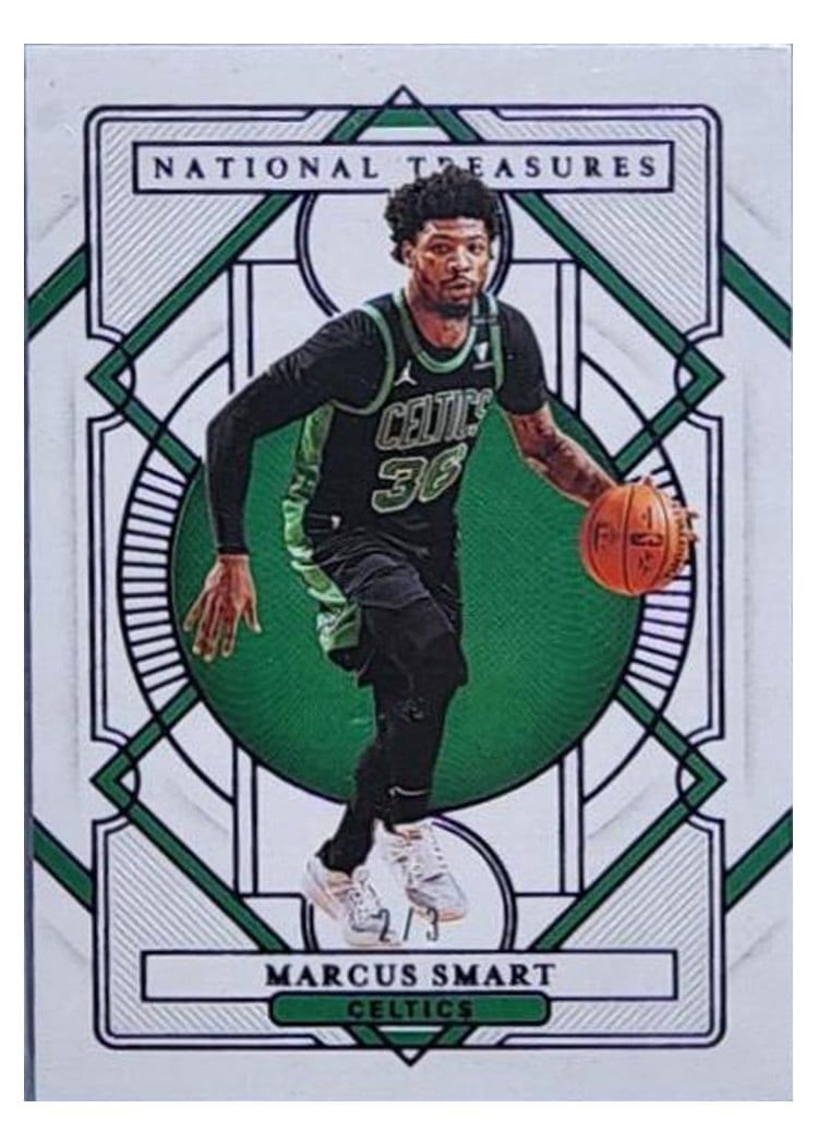 2020-21 Panini National Treasures Base Set Marcus Smart #64 card