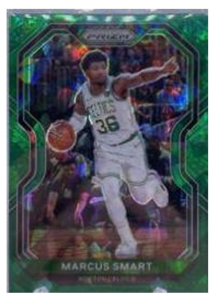 2020-21 Panini Prizm Base Set Marcus Smart #97 card