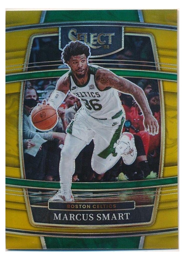 2021-22 Panini Select Base Set Marcus Smart #32 card