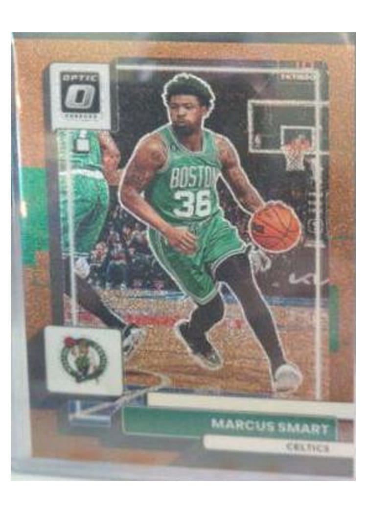 2022-23 Donruss Optic Base Set Marcus Smart Copper Glitter #12 card