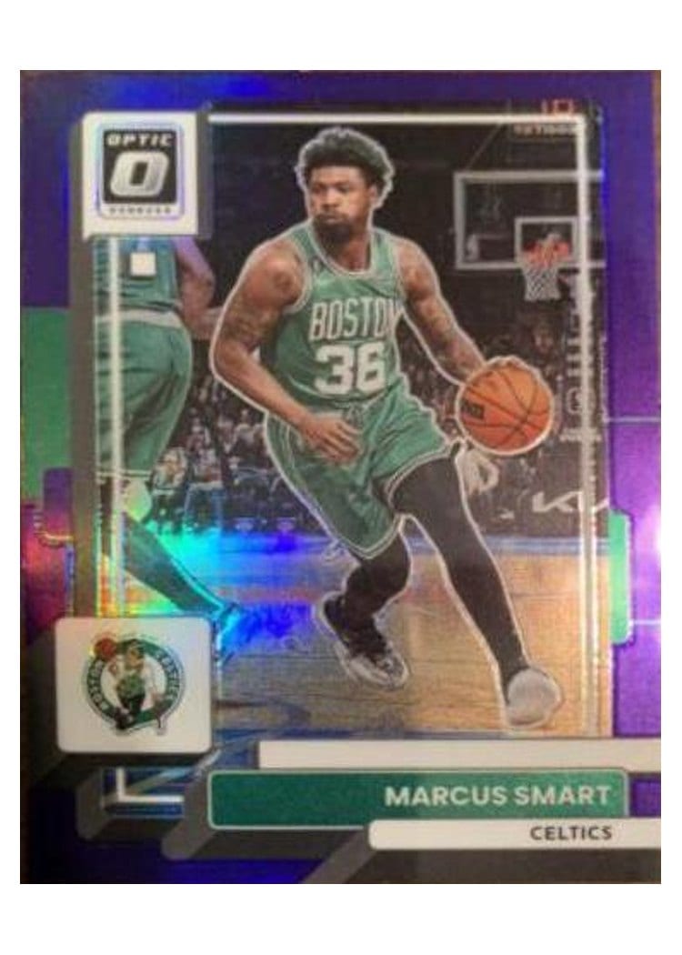 2022-23 Donruss Optic Base Set Marcus Smart Purple #12 card