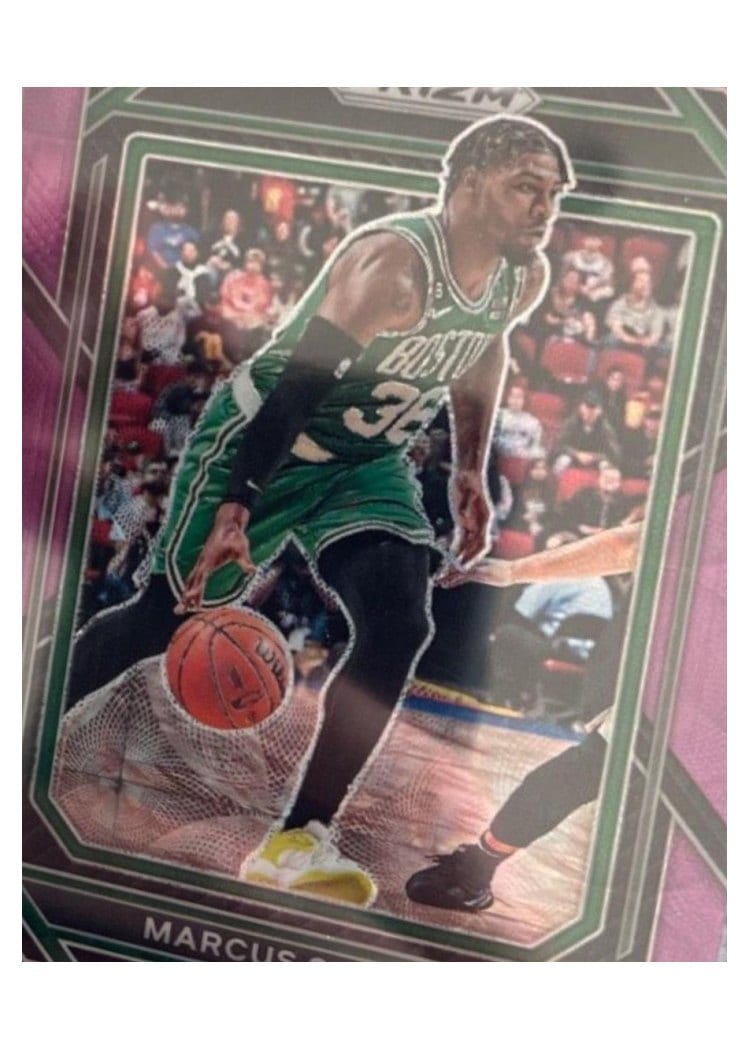 2022-23 Panini Prizm Base Set Marcus Smart Choice Purple Prizm #3 card