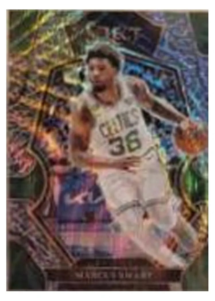 2022-23 Panini Select Base Set Marcus Smart Elephant Prizm #135 card
