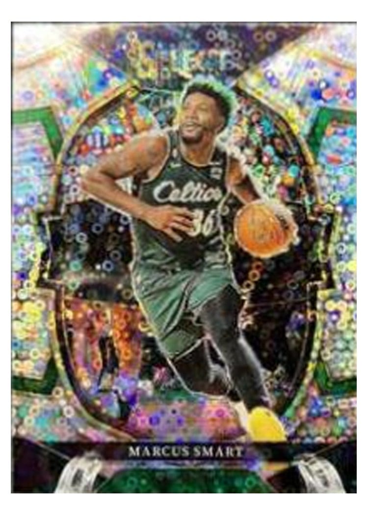 2022-23 Panini Select Base Set Marcus Smart Disco Prizm #35 card