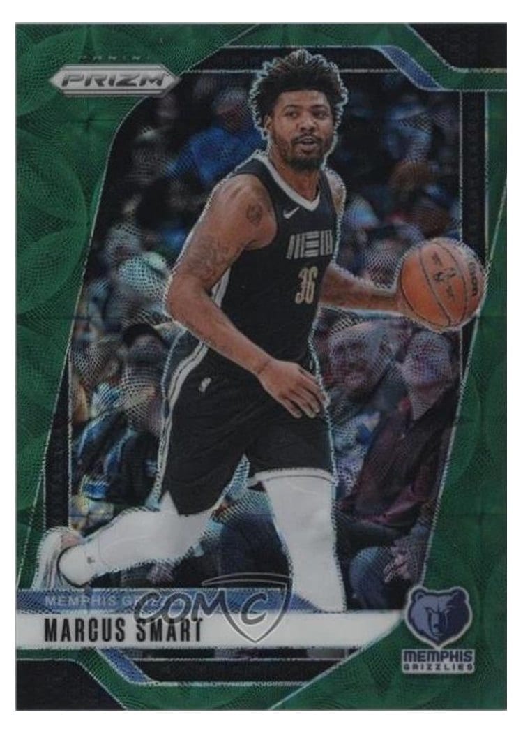 2024-25 Panini Prizm Base Set Marcus Smart Choice Green #59 card