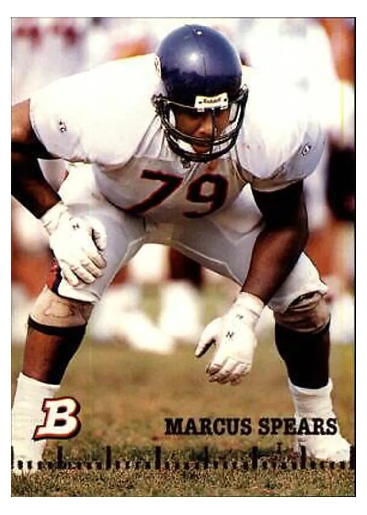 1994 Bowman Marcus Spears #77 card
