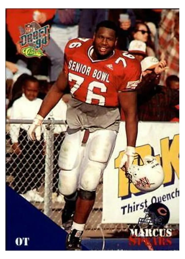 1994 Classic Marcus Spears #36 card