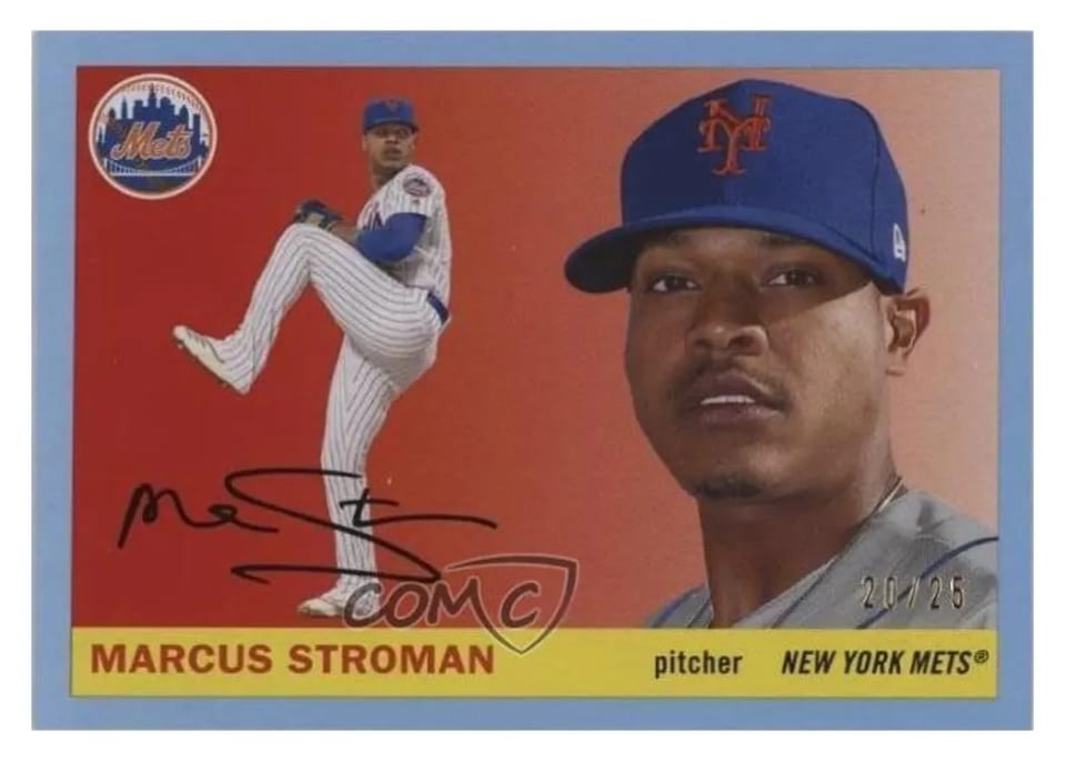 2020 Topps Archives Base Set Marcus Stroman #12 card