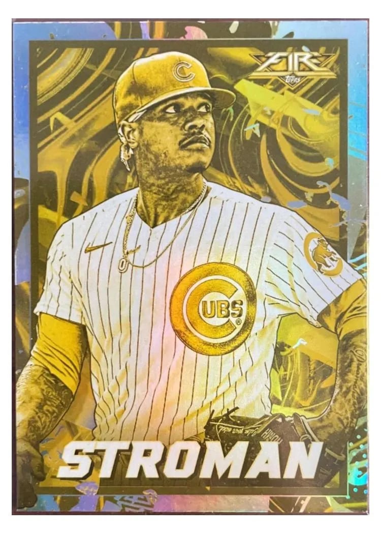 2022 Topps Fire Base Set Marcus Stroman #2 card