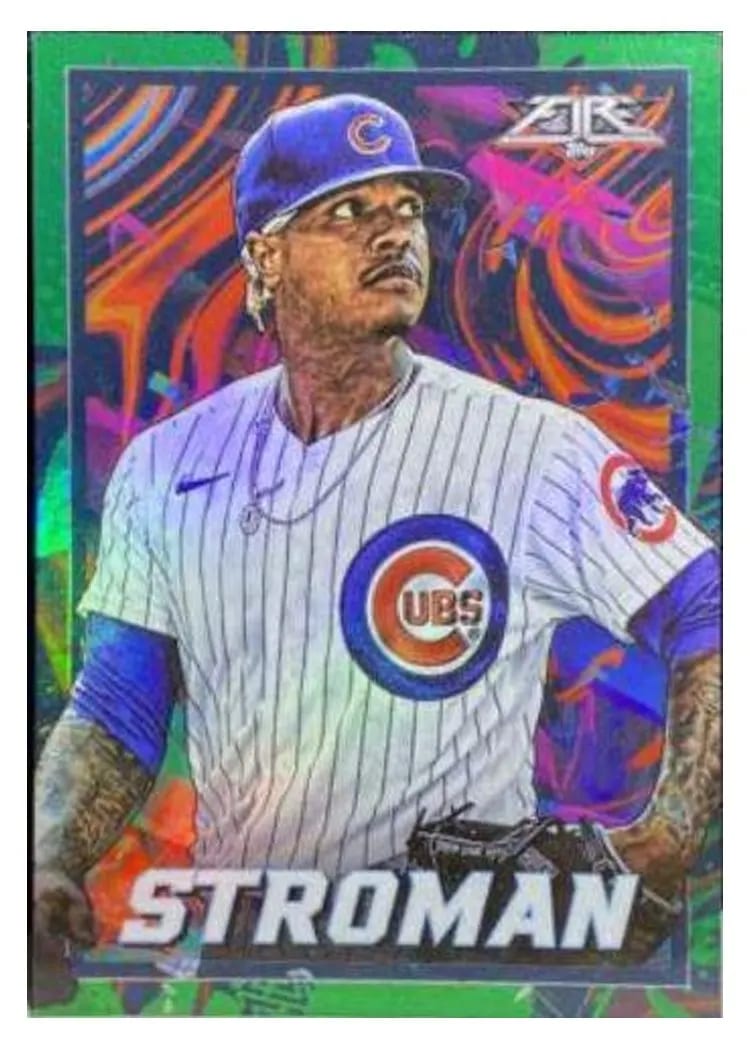 2022 Topps Fire Base Set Marcus Stroman #2 card