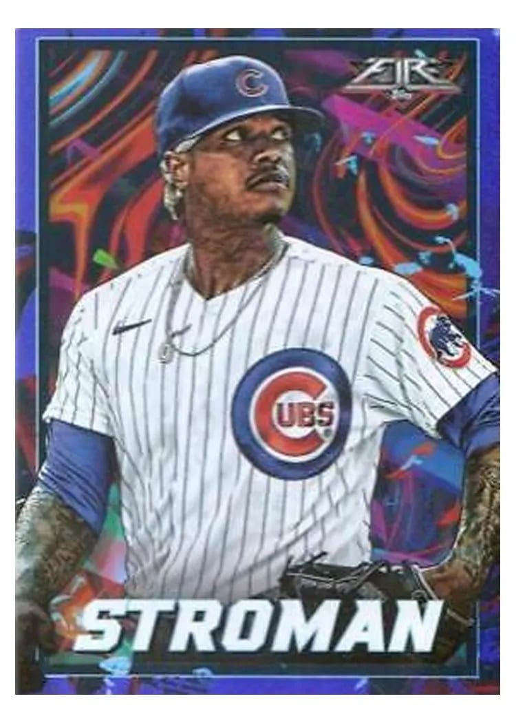 2022 Topps Fire Base Set Marcus Stroman #2 card
