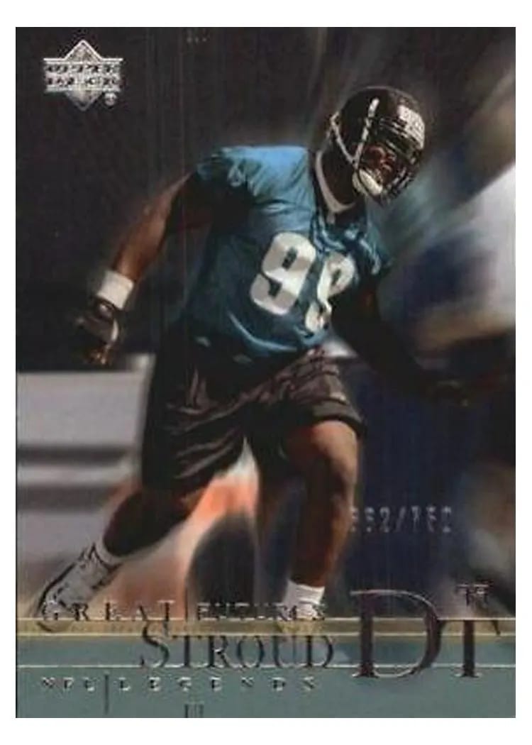 2001 Upper Deck Legends Marcus Stroud #131 card