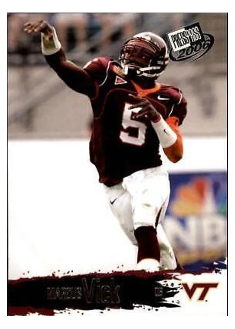 2006 Press Pass Marcus Vick #9 card