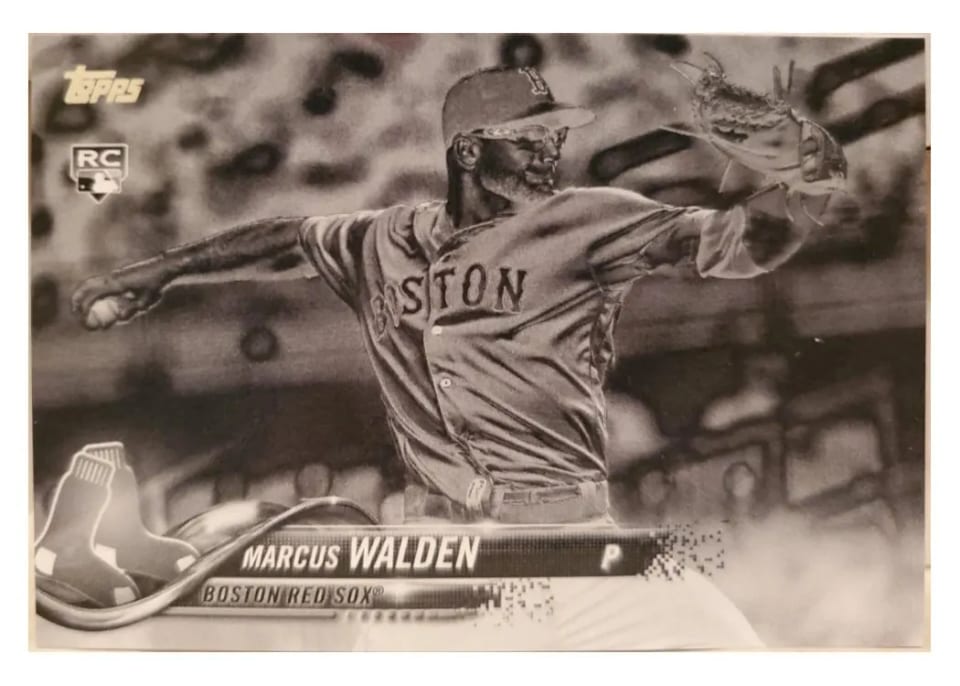 2018 Topps Update Base Set Marcus Walden #US247 card