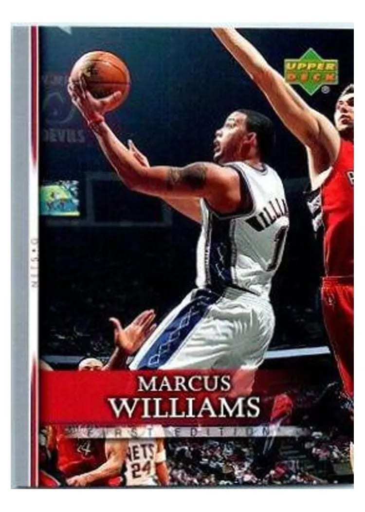 2007 Upper Deck First Edition Marcus Williams #95 card