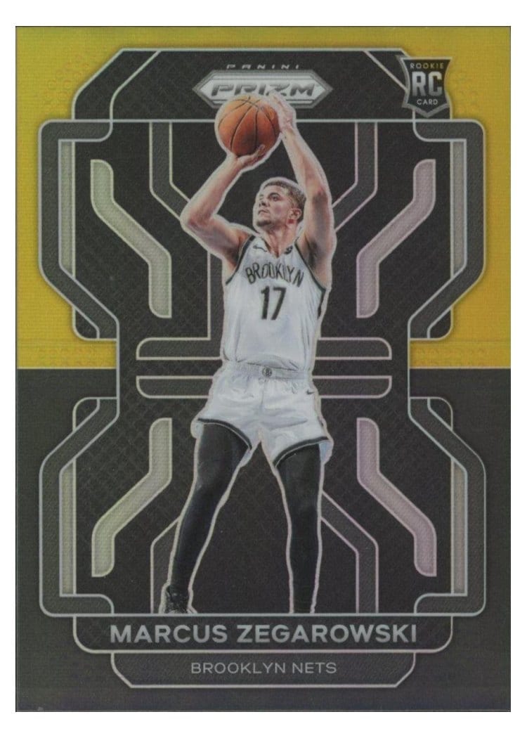 2021-22 Panini Prizm Base Set Marcus Zegarowski #300 card