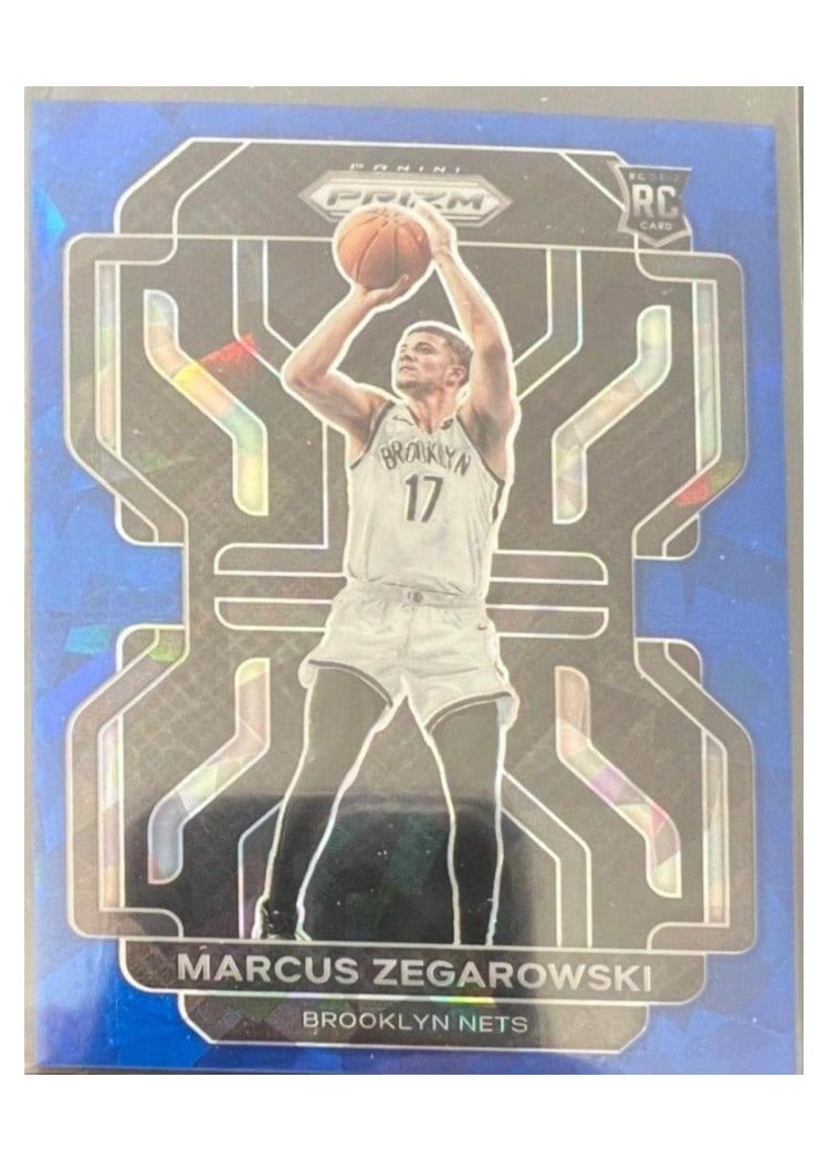 2021-22 Panini Prizm Base Set Marcus Zegarowski #300 card