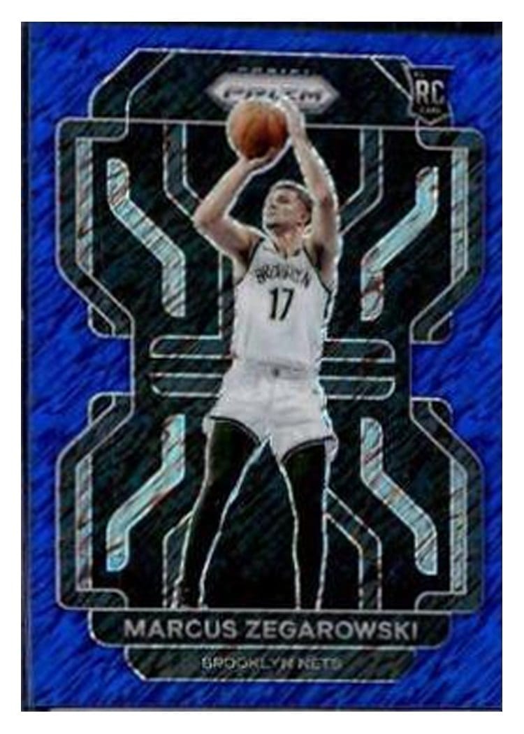 2021-22 Panini Prizm Base Set Marcus Zegarowski #300 card