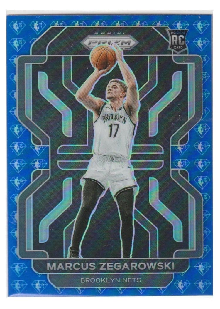 2021-22 Panini Prizm Base Set Marcus Zegarowski #300 card