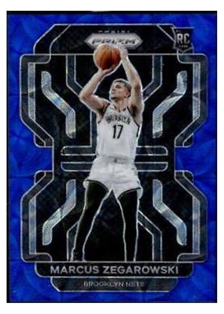 2021-22 Panini Prizm Base Set Marcus Zegarowski #300 card