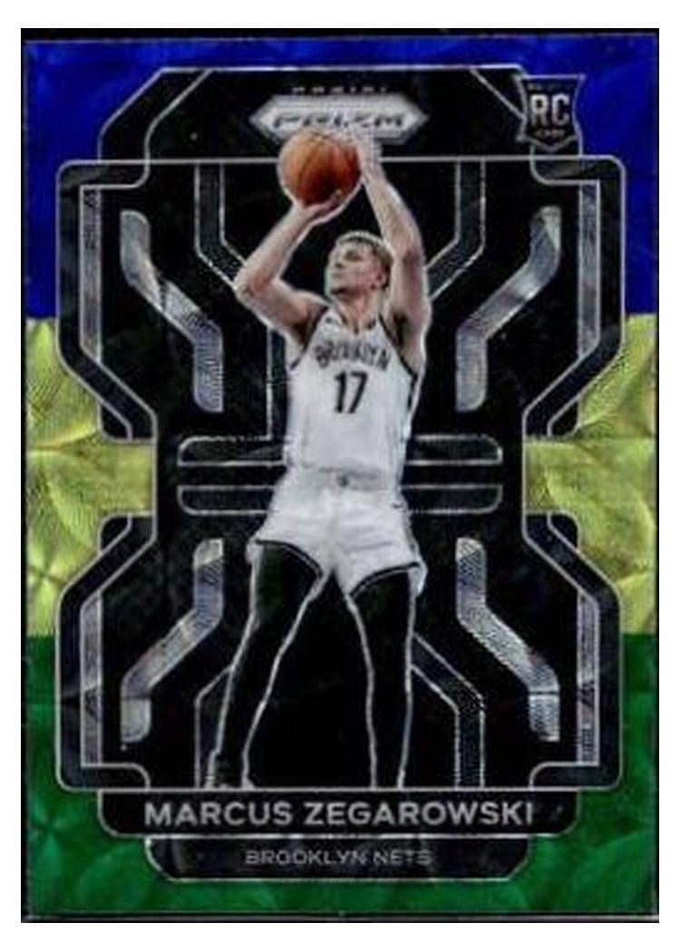 2021-22 Panini Prizm Base Set Marcus Zegarowski #300 card