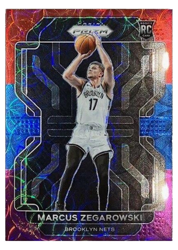 2021-22 Panini Prizm Base Set Marcus Zegarowski #300 card