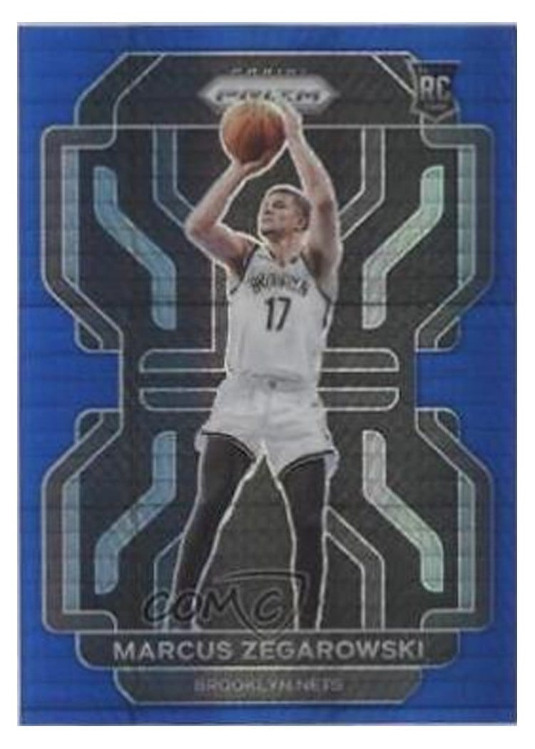 2021-22 Panini Prizm Base Set Marcus Zegarowski #300 card