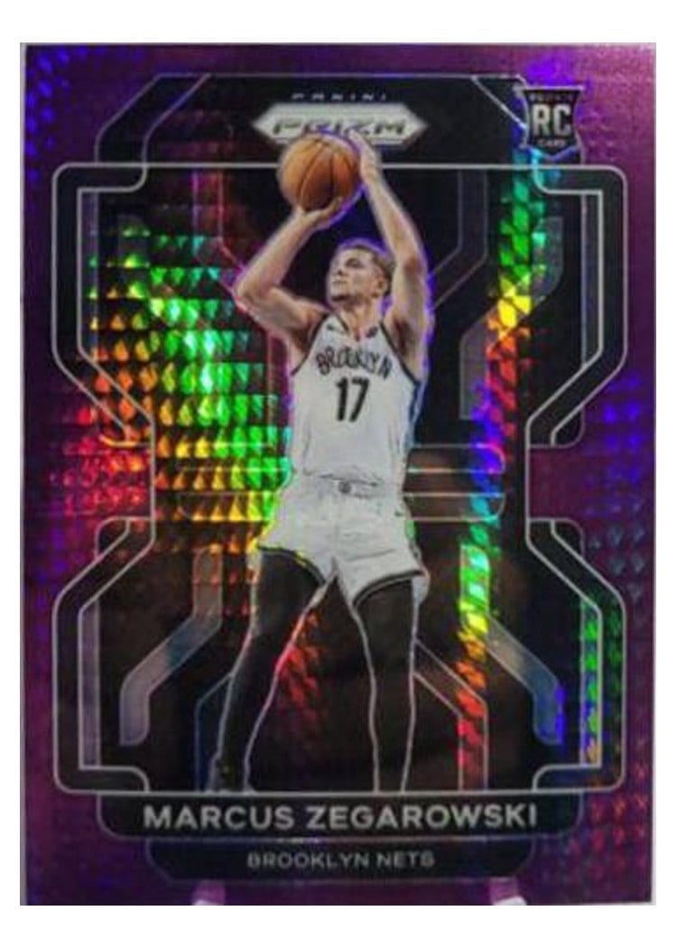 2021-22 Panini Prizm Base Set Marcus Zegarowski #300 card