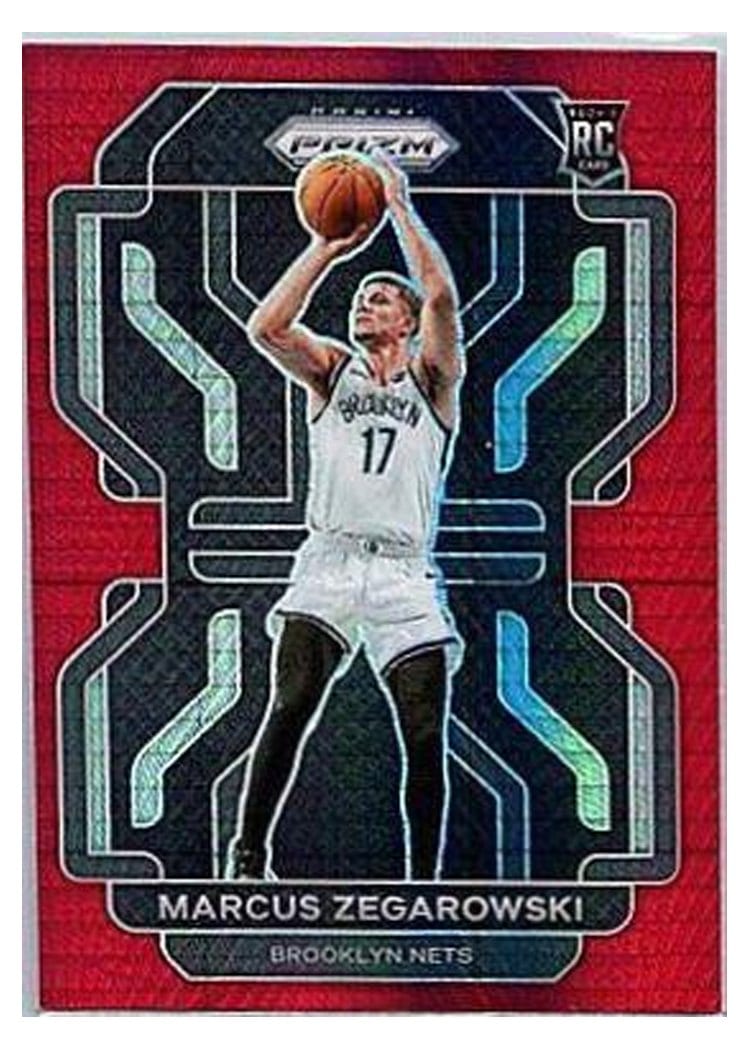 2021-22 Panini Prizm Base Set Marcus Zegarowski #300 card