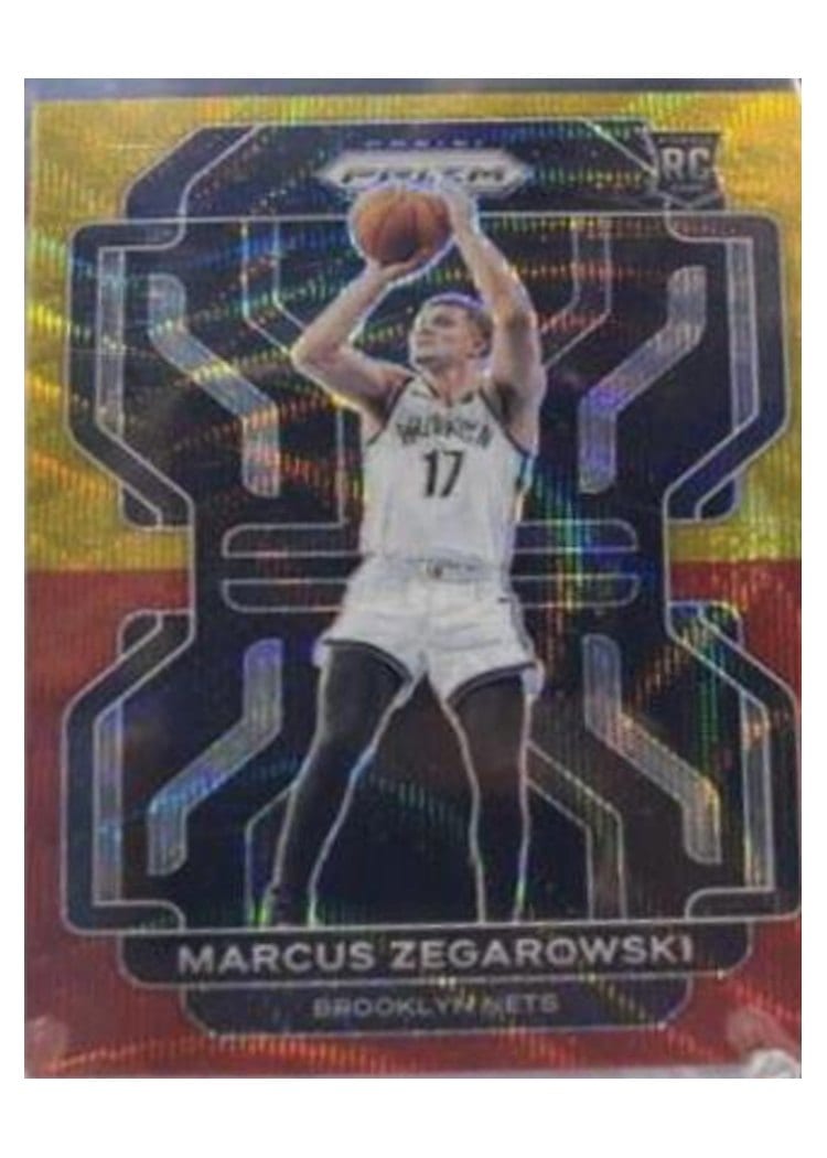2021-22 Panini Prizm Base Set Marcus Zegarowski #300 card
