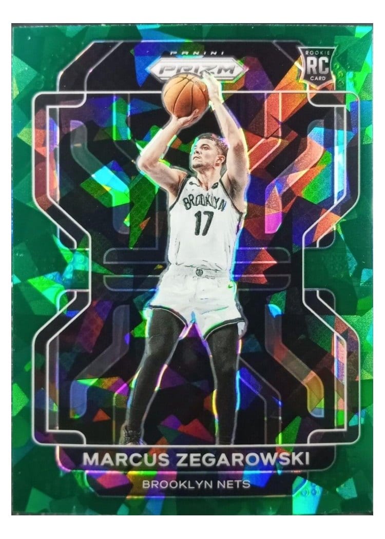 2021-22 Panini Prizm Base Set Marcus Zegarowski #300 card