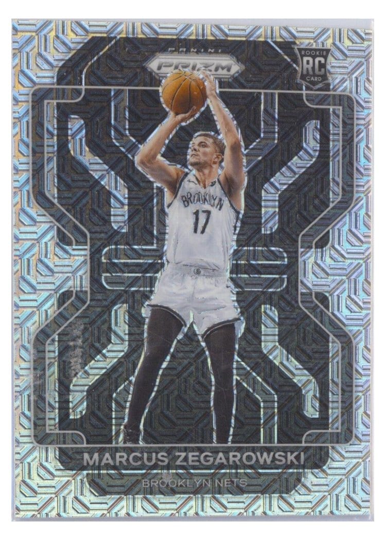 2021-22 Panini Prizm Base Set Marcus Zegarowski #300 card