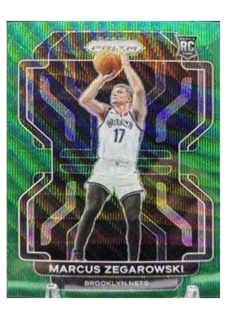 2021-22 Panini Prizm Base Set Marcus Zegarowski #300 card