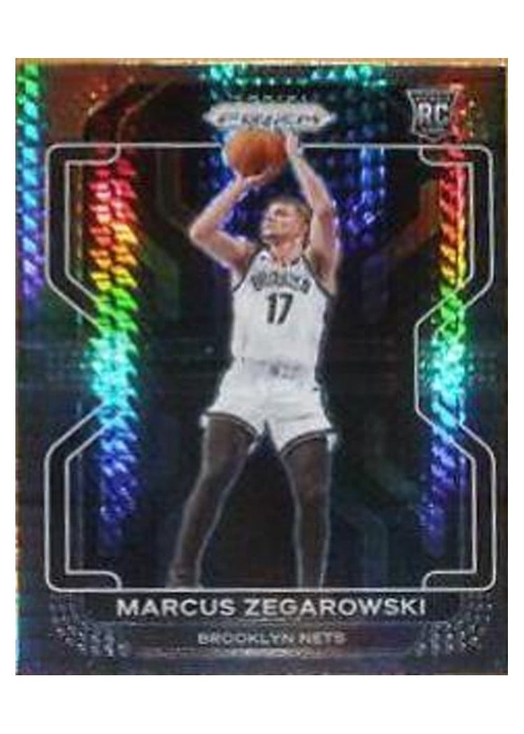 2021-22 Panini Prizm Base Set Marcus Zegarowski #300 card