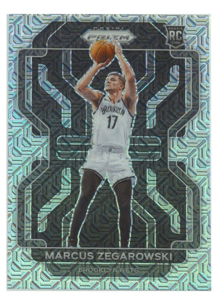 2021-22 Panini Prizm Base Set Marcus Zegarowski #300 card