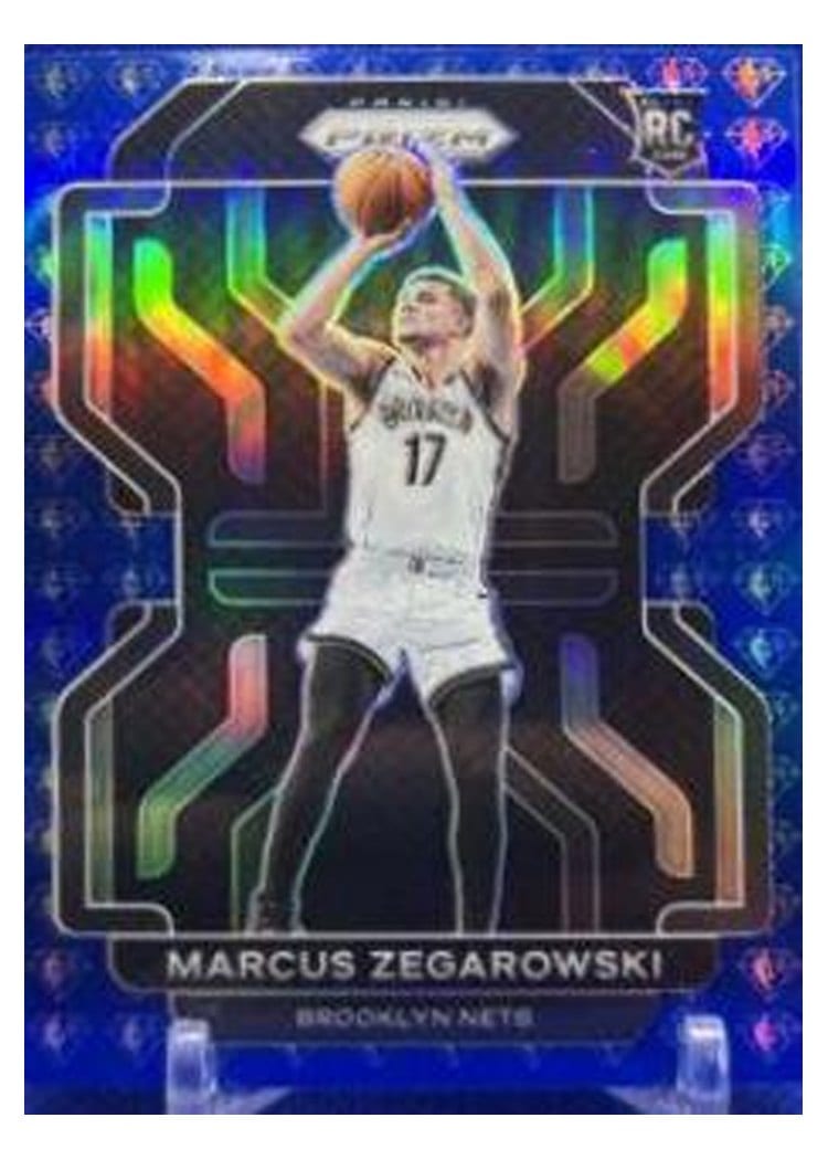 2021-22 Panini Prizm Base Set Marcus Zegarowski #300 card