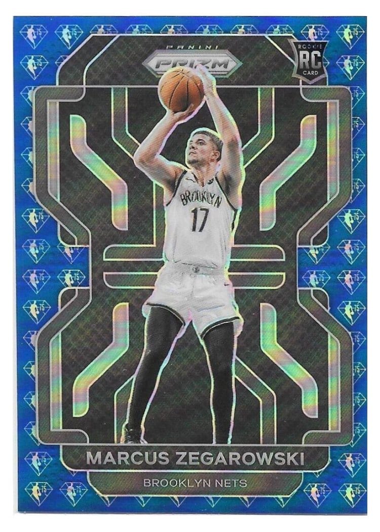 2021-22 Panini Prizm Base Set Marcus Zegarowski #300 card