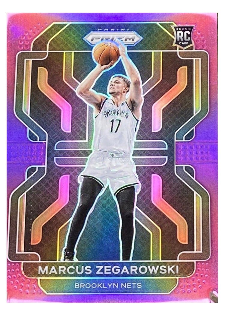 2021-22 Panini Prizm Base Set Marcus Zegarowski #300 card
